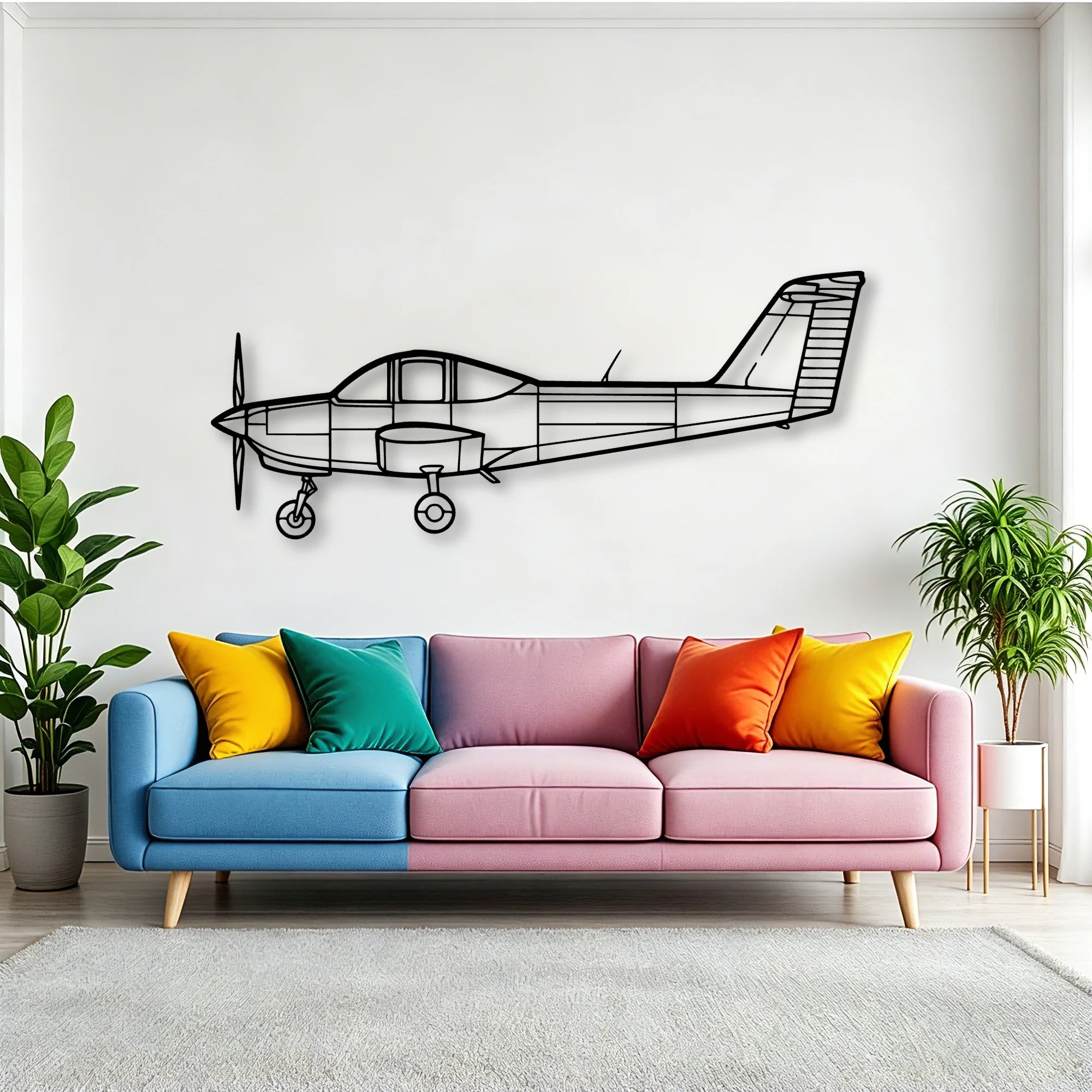 F 15E Strike Eagle Classic Aircraft Silhouette Metal Wall Art - Tinvibe