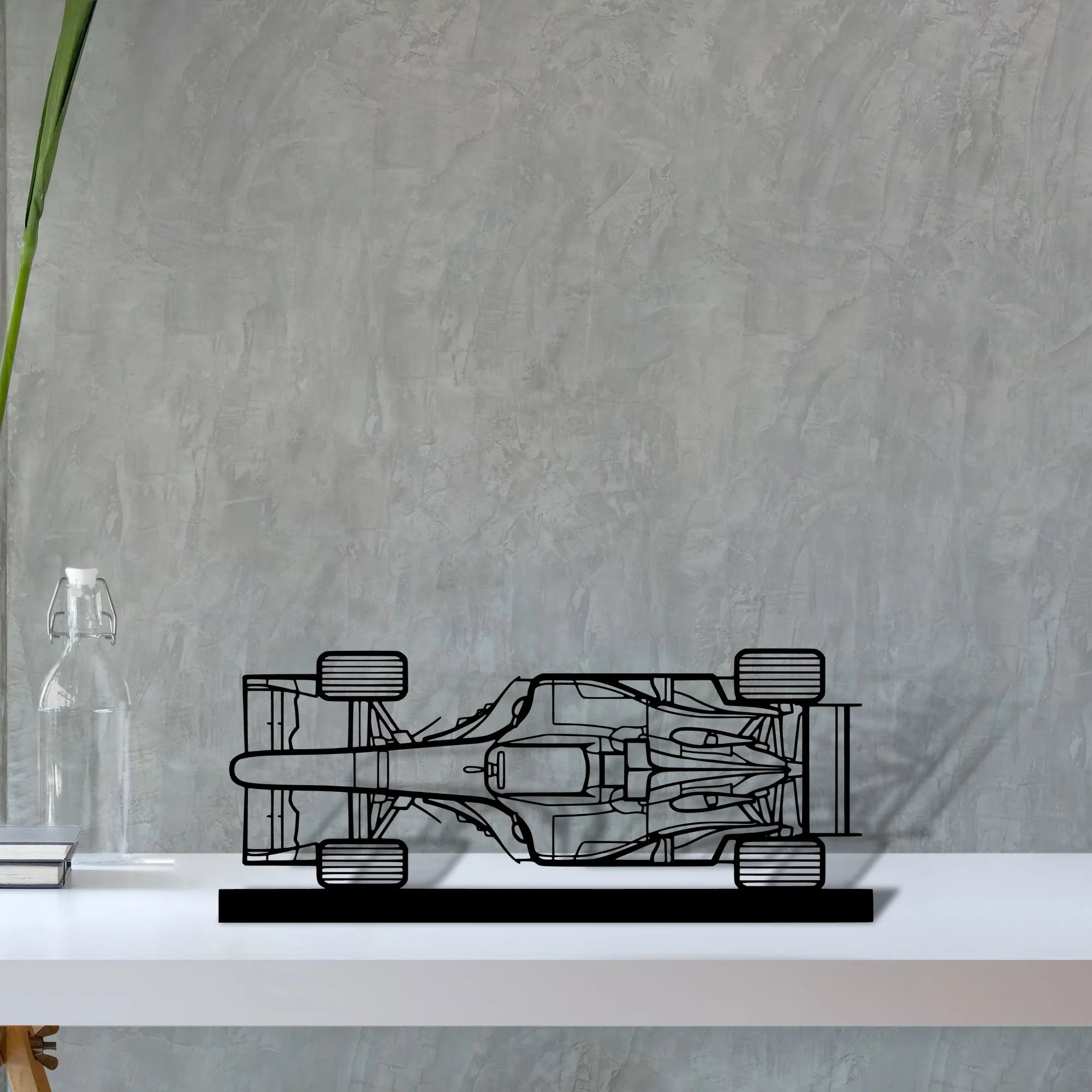 f1-2004 Silhouette Metal Art Stand - Tinvibe