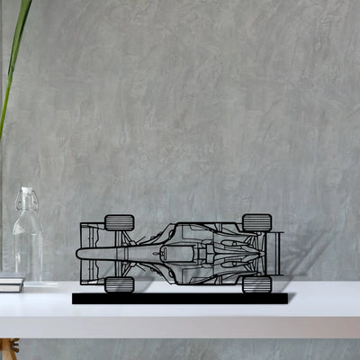 f1-2004 Silhouette Metal Art Stand - Tinvibe