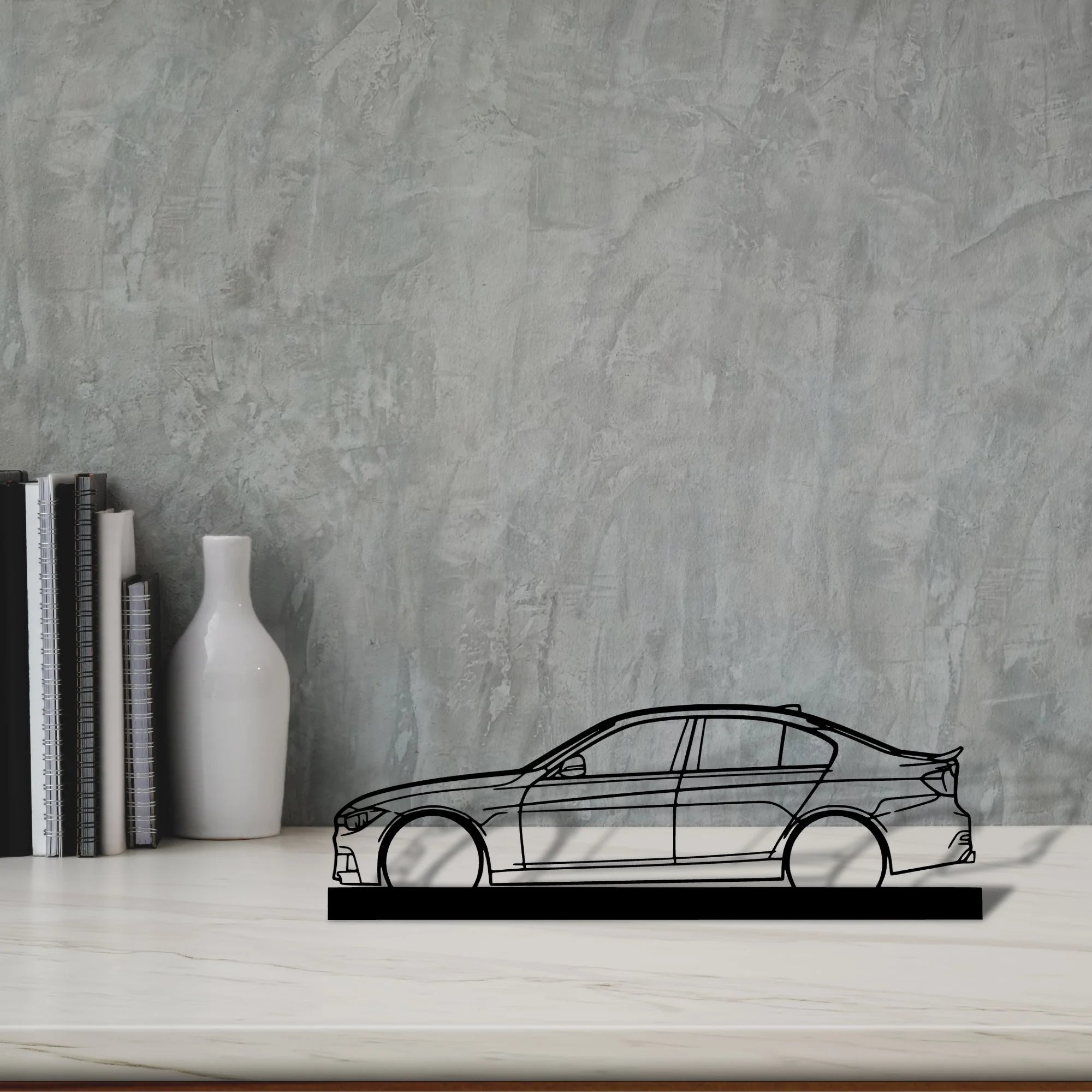 f30-m Silhouette Metal Art Stand - Tinvibe