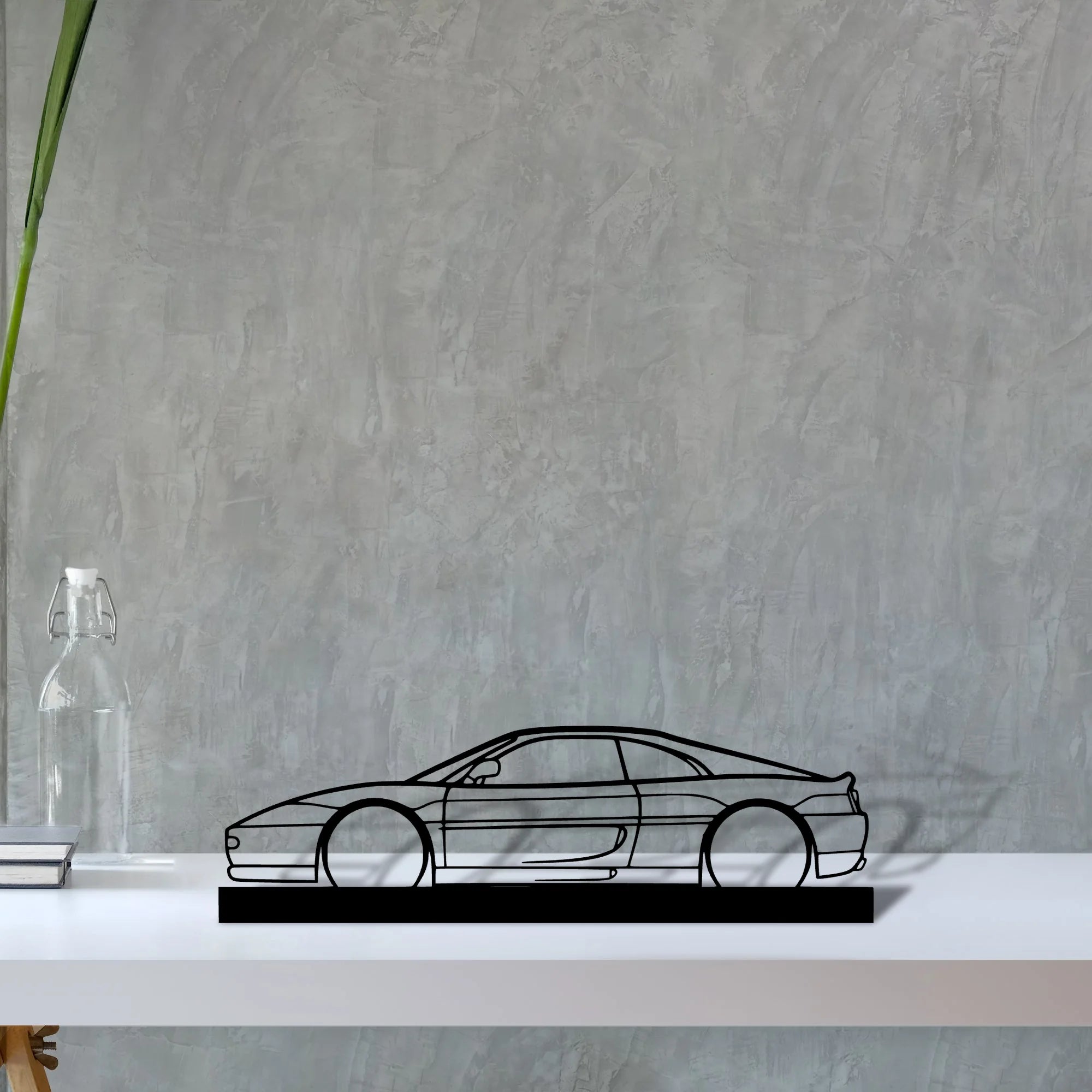 f355 Silhouette Metal Art Stand - Tinvibe