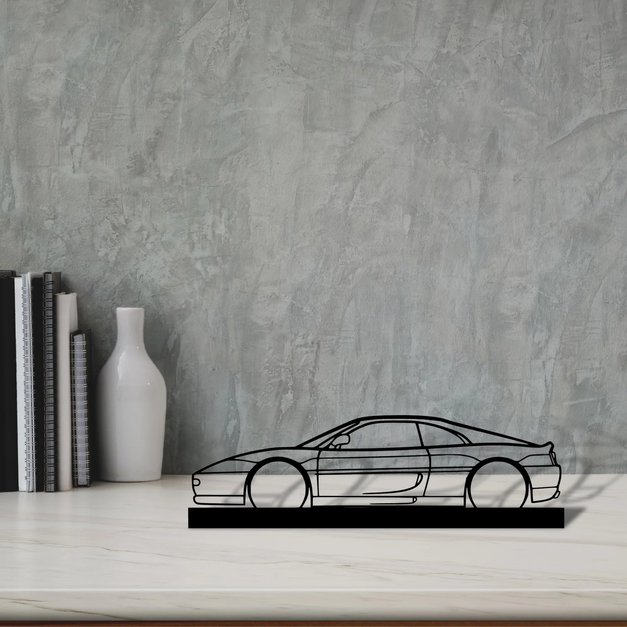 f355 Silhouette Metal Art Stand - Tinvibe