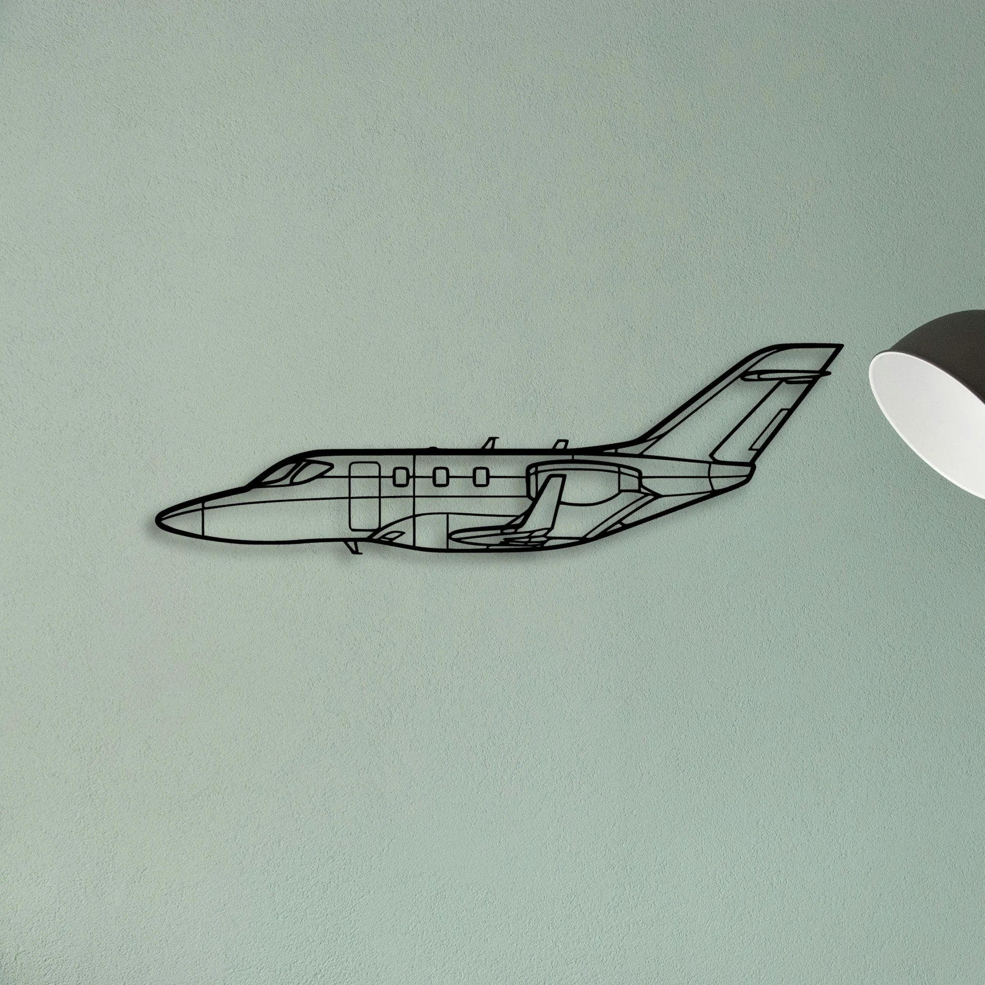 F35C Lightning Li Classic Aircraft Silhouette Metal Wall Art - Tinvibe
