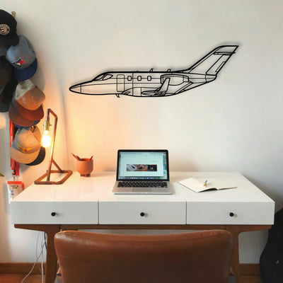 F35C Lightning Li Classic Aircraft Silhouette Metal Wall Art - Tinvibe