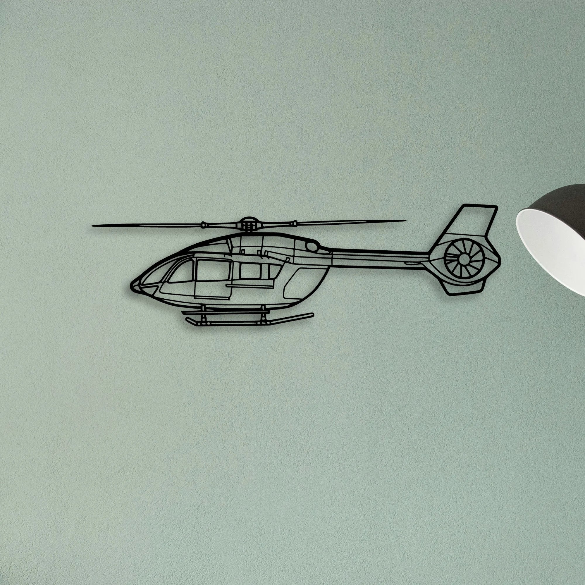 F4D Skyray Classic Aircraft Silhouette Metal Wall Art - Tinvibe