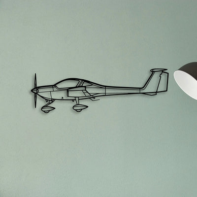 F6F Hellcat Classic Aircraft Silhouette Metal Wall Art - Tinvibe
