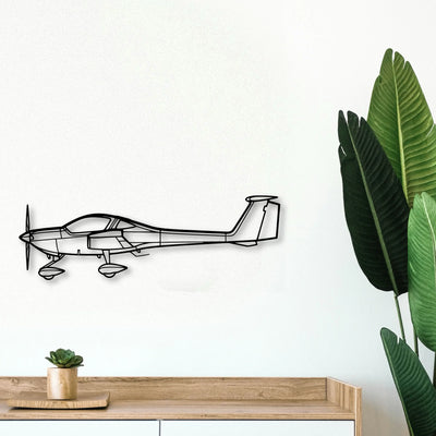 F6F Hellcat Classic Aircraft Silhouette Metal Wall Art - Tinvibe