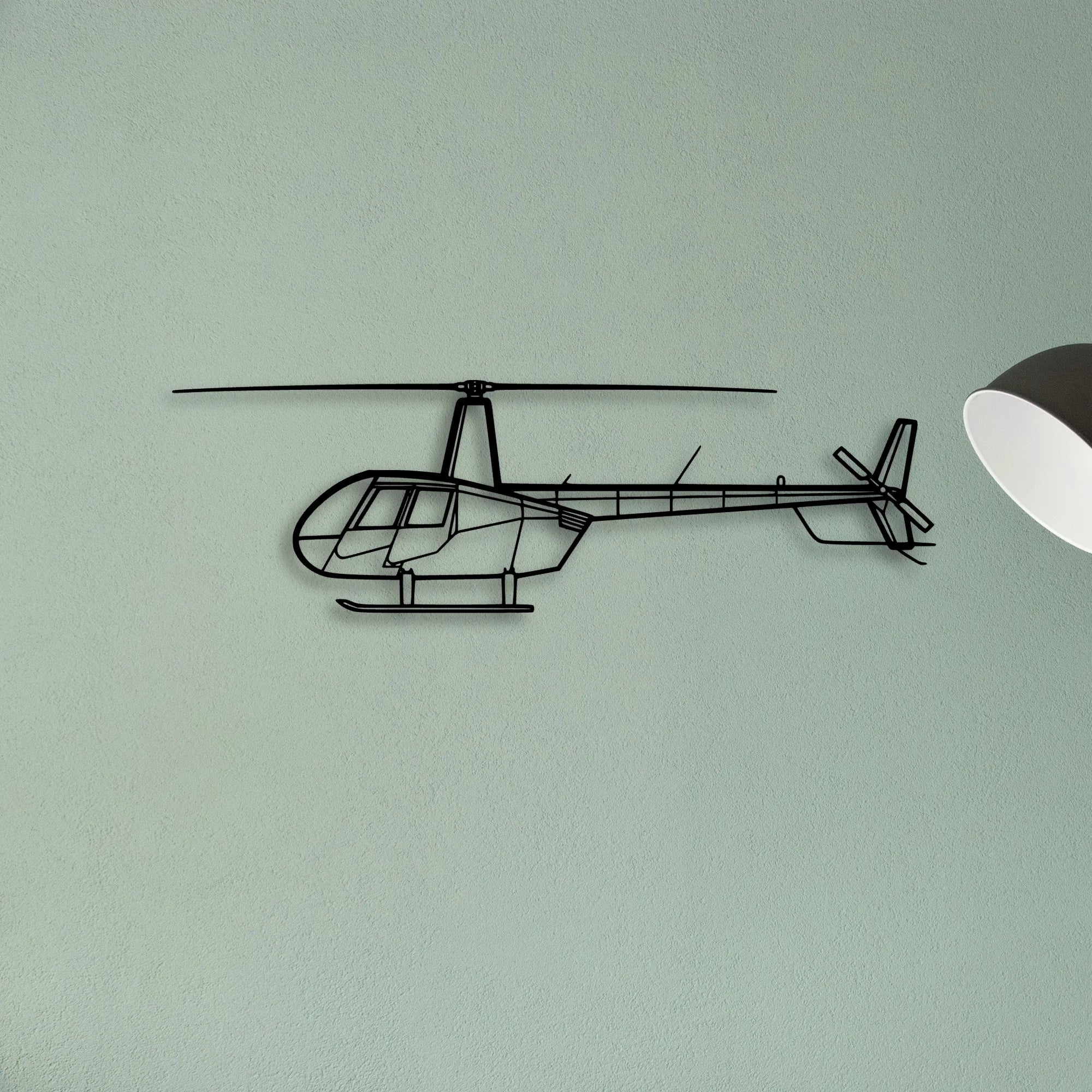 Falcon 900EX 2 Classic Aircraft Silhouette Metal Wall Art - Tinvibe