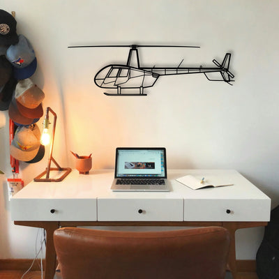 Falcon 900EX 2 Classic Aircraft Silhouette Metal Wall Art - Tinvibe