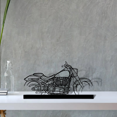 fat-boy Silhouette Metal Art Stand - Tinvibe
