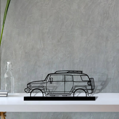 fj-cruiser-2008 Silhouette Metal Art Stand - Tinvibe