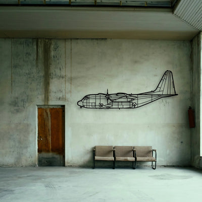 G550 Classic Aircraft Silhouette Metal Wall Art - Tinvibe