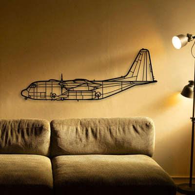 G550 Classic Aircraft Silhouette Metal Wall Art - Tinvibe