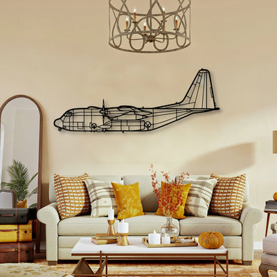 G550 Classic Aircraft Silhouette Metal Wall Art - Tinvibe