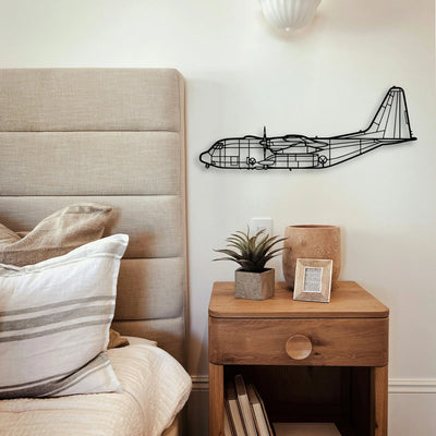 G550 Classic Aircraft Silhouette Metal Wall Art - Tinvibe