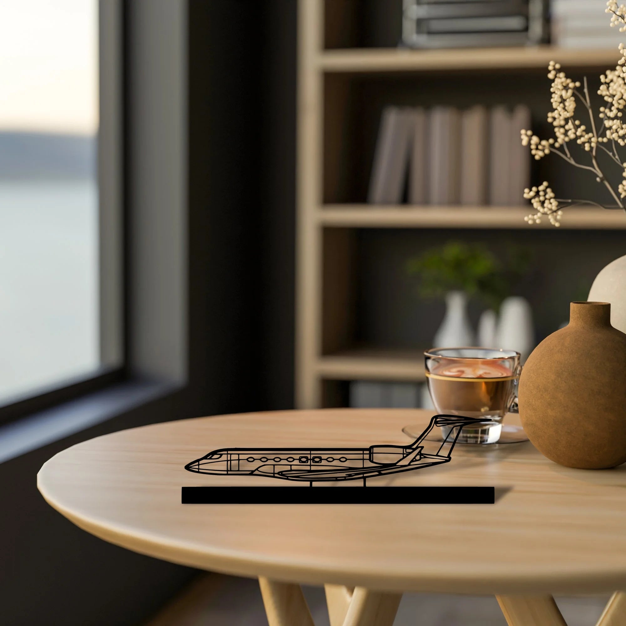 g650-3 Silhouette Metal Art Stand - Tinvibe