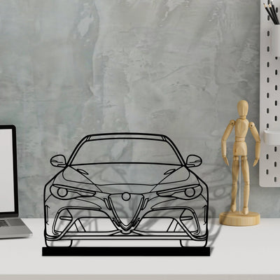 giulia-gtam-2020 Silhouette Metal Art Stand - Tinvibe