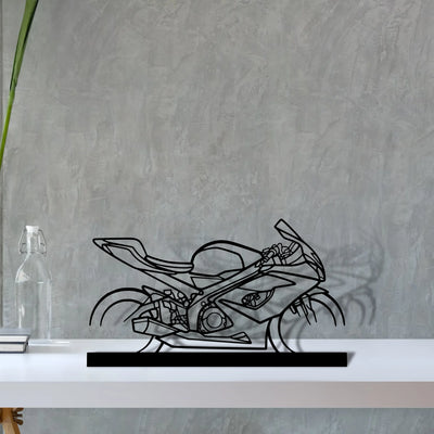 gsx-r-1000 Silhouette Metal Art Stand - Tinvibe