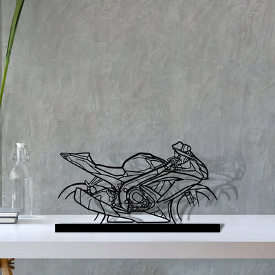 gsx-r Silhouette Metal Art Stand - Tinvibe