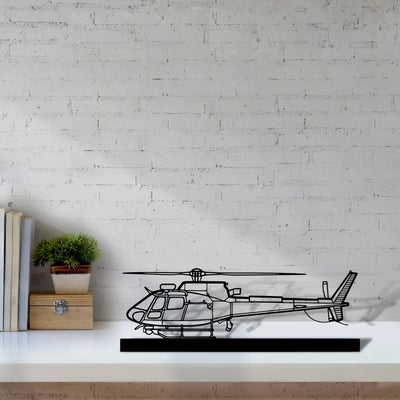 h125e Silhouette Metal Art Stand - Tinvibe