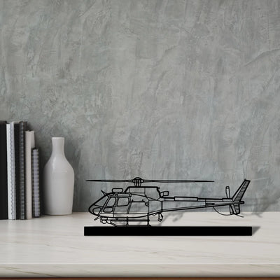 h125e Silhouette Metal Art Stand - Tinvibe