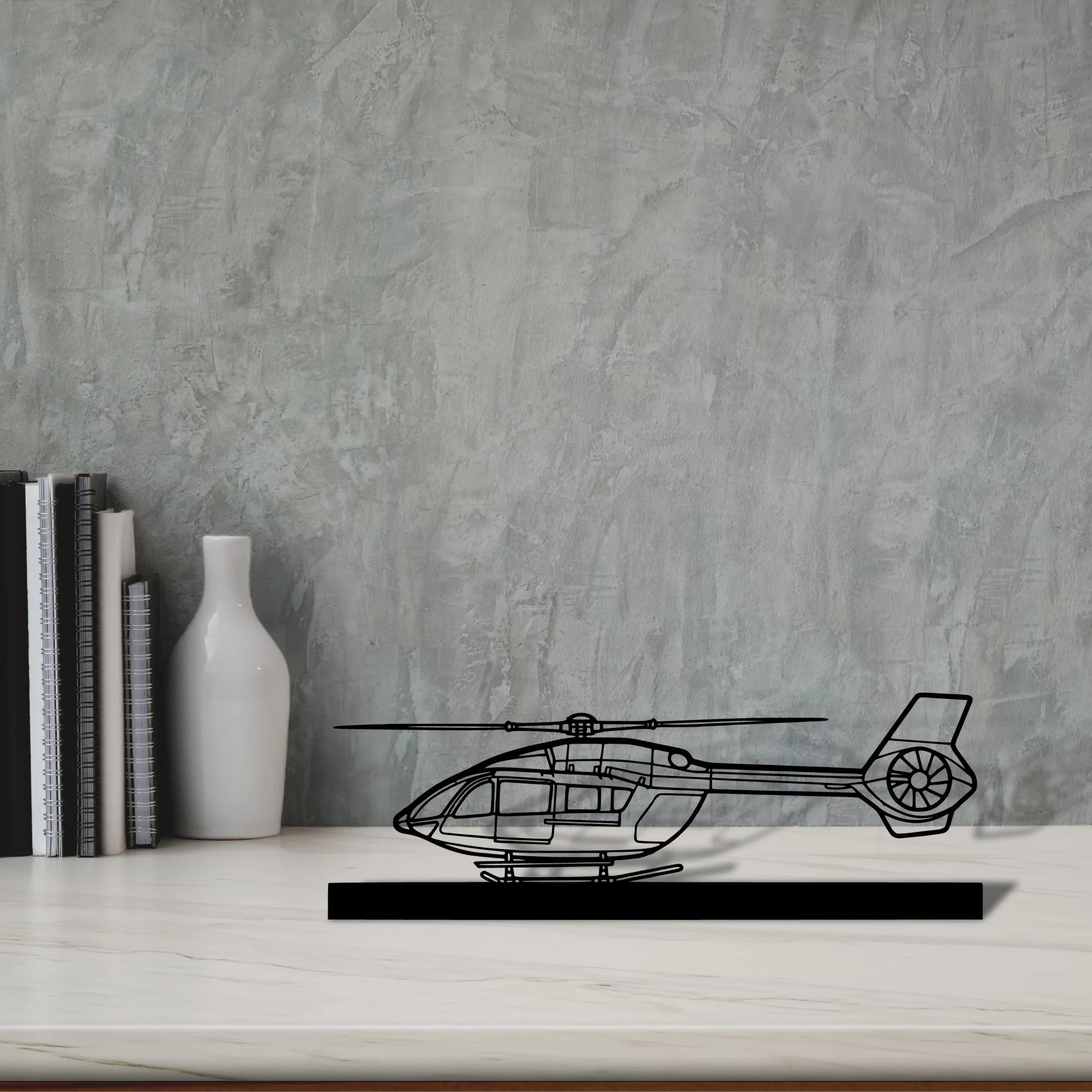 h145-4 Silhouette Metal Art Stand - Tinvibe