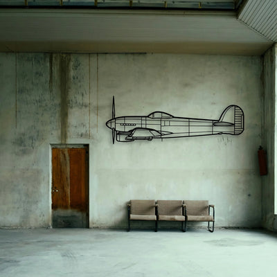 H145 Classic Aircraft Silhouette Metal Wall Art - Tinvibe