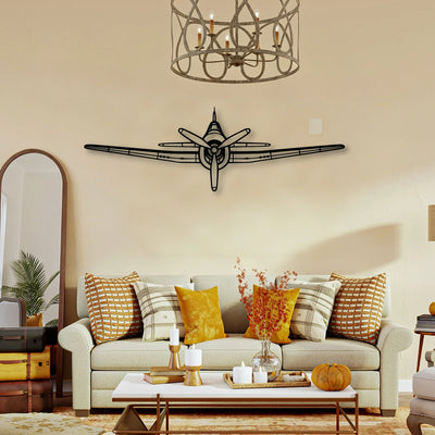 Hawker 400 Classic Aircraft Silhouette Metal Wall Art - Tinvibe