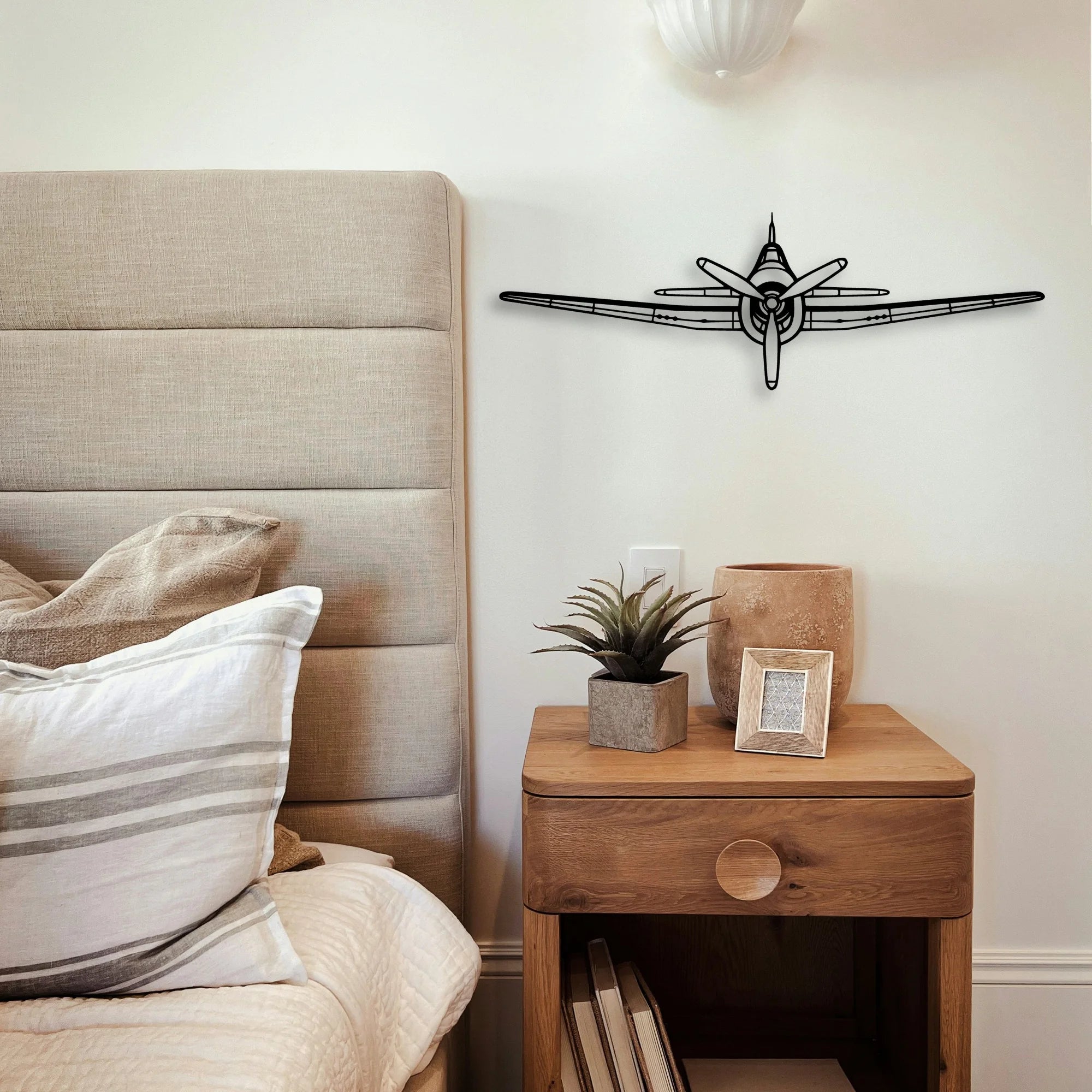 Hawker 400 Classic Aircraft Silhouette Metal Wall Art - Tinvibe