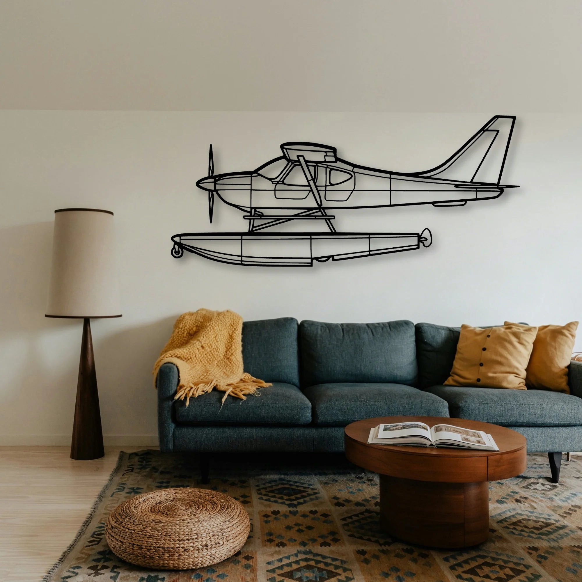 Hh 60 Pave Hawk Classic Aircraft Silhouette Metal Wall Art - Tinvibe
