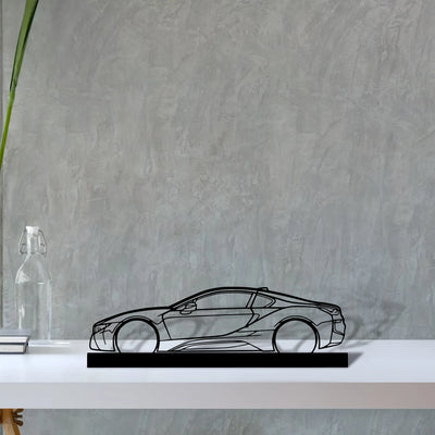 i8 Silhouette Metal Art Stand - Tinvibe