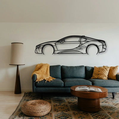 I8 2 Classic Silhouette Metal Wall Art - Tinvibe