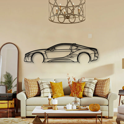 I8 2 Classic Silhouette Metal Wall Art - Tinvibe