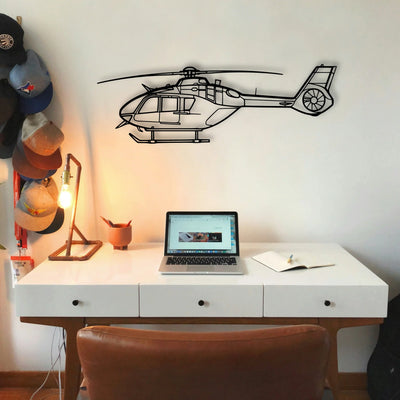 Juno HT1 Classic Aircraft Silhouette Metal Wall Art - Tinvibe
