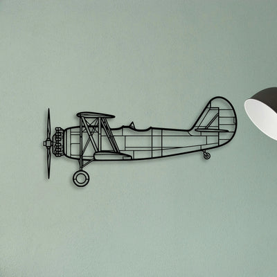 Kc 46 Classic Aircraft Silhouette Metal Wall Art - Tinvibe