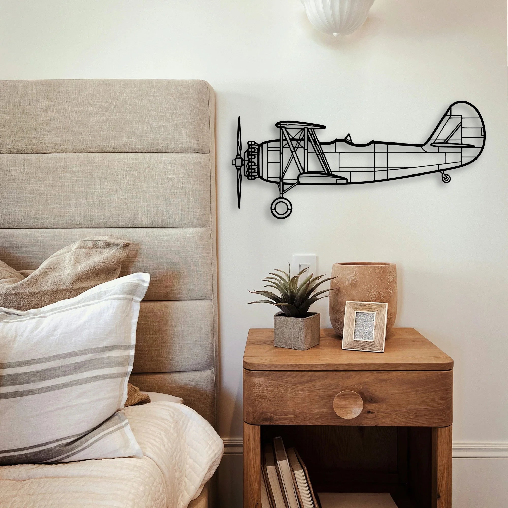Kc 46 Classic Aircraft Silhouette Metal Wall Art - Tinvibe