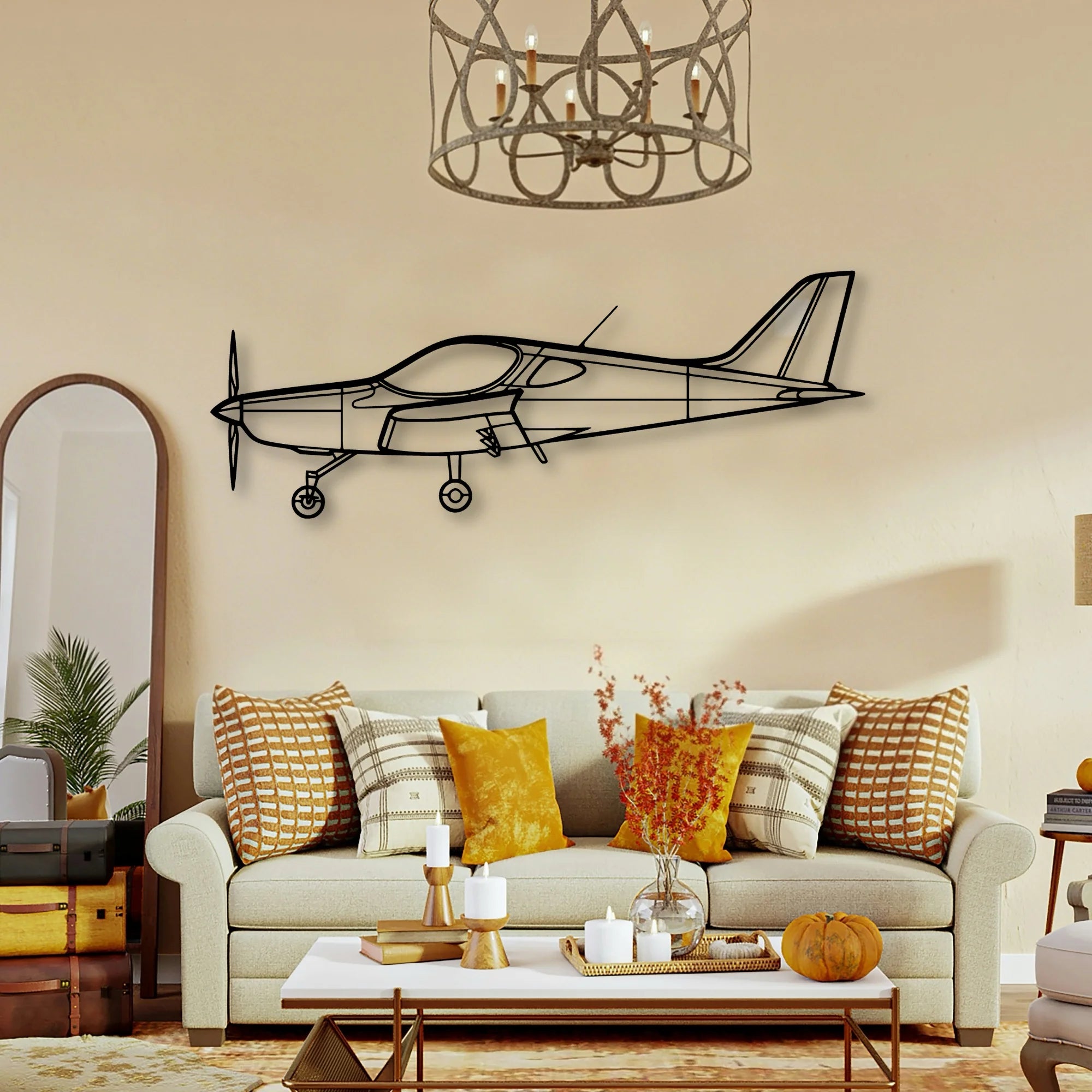 King Air C90A Classic Aircraft Silhouette Metal Wall Art - Tinvibe