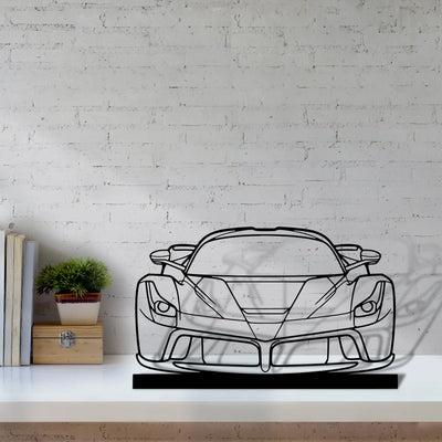 laferrari Silhouette Metal Art Stand - Tinvibe