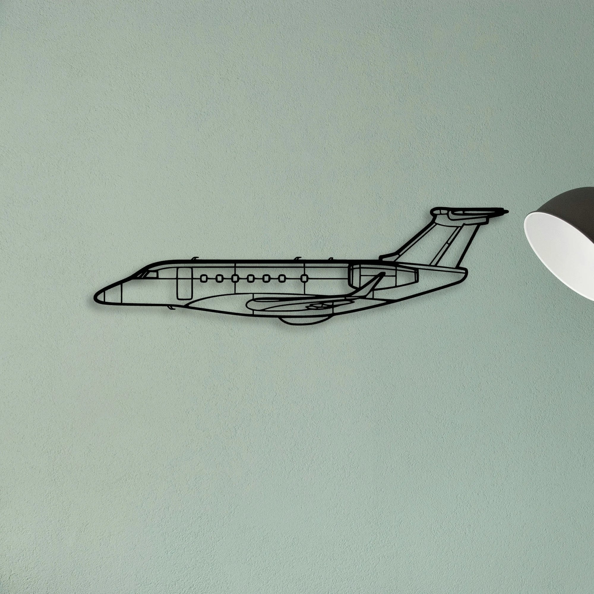 Lancair Iv P Classic Aircraft Silhouette Metal Wall Art - Tinvibe