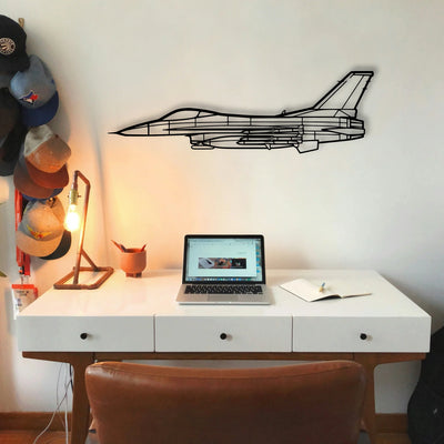 Lgm 35 Sentinel Classic Aircraft Silhouette Metal Wall Art - Tinvibe