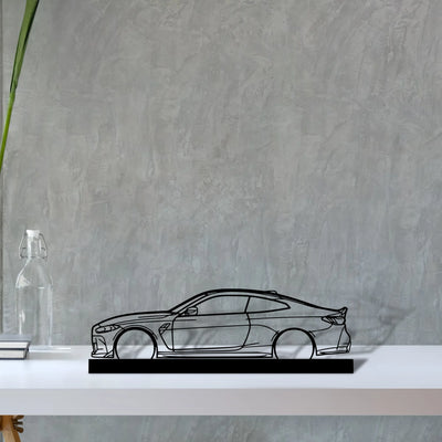 m4-csl-g82 Silhouette Metal Art Stand - Tinvibe