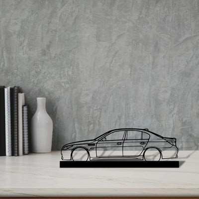 m5-e60 Silhouette Metal Art Stand - Tinvibe