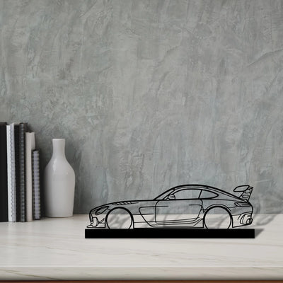 mercedes-amg-gt-black-series Silhouette Metal Art Stand - Tinvibe