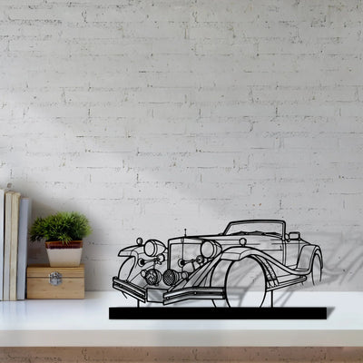 mercury-1977 Silhouette Metal Art Stand - Tinvibe