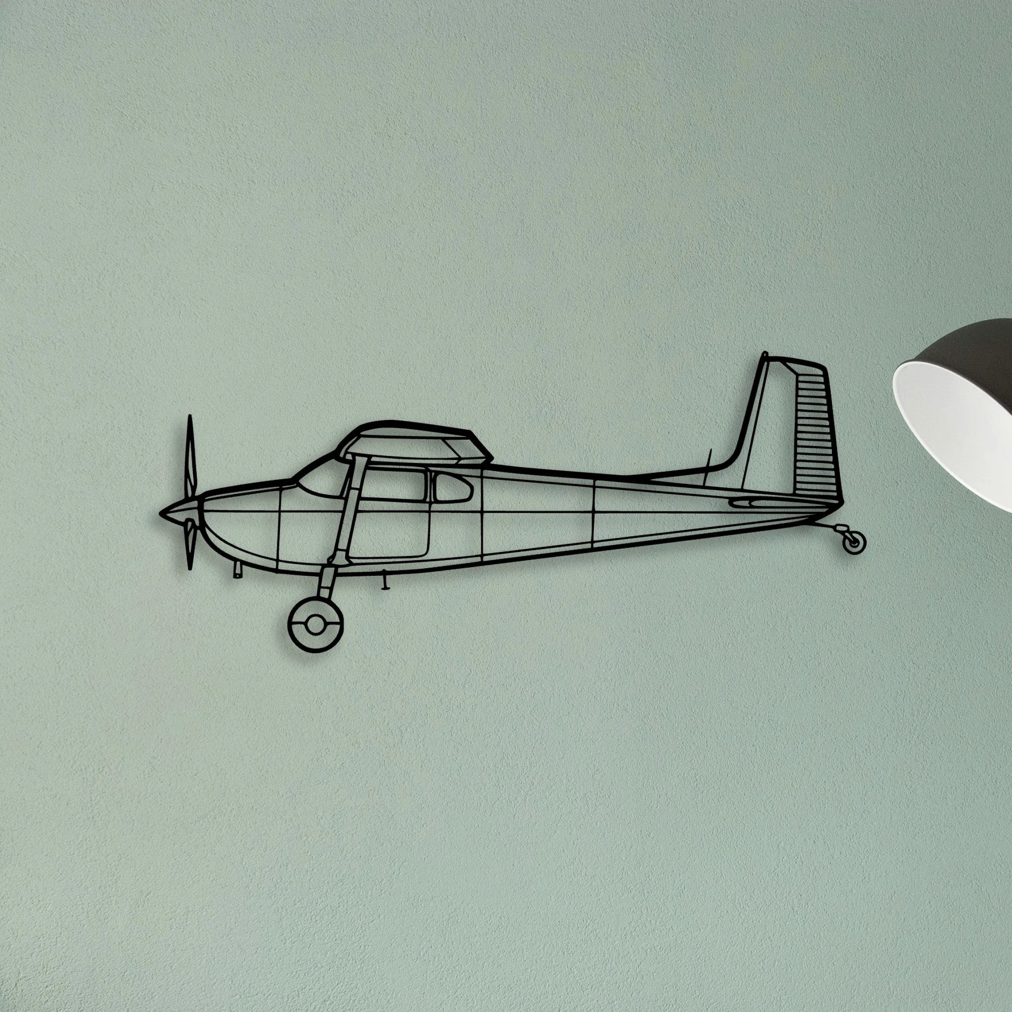 Mig 21 Classic Aircraft Silhouette Metal Wall Art - Tinvibe