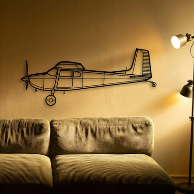 Mig 21 Classic Aircraft Silhouette Metal Wall Art - Tinvibe