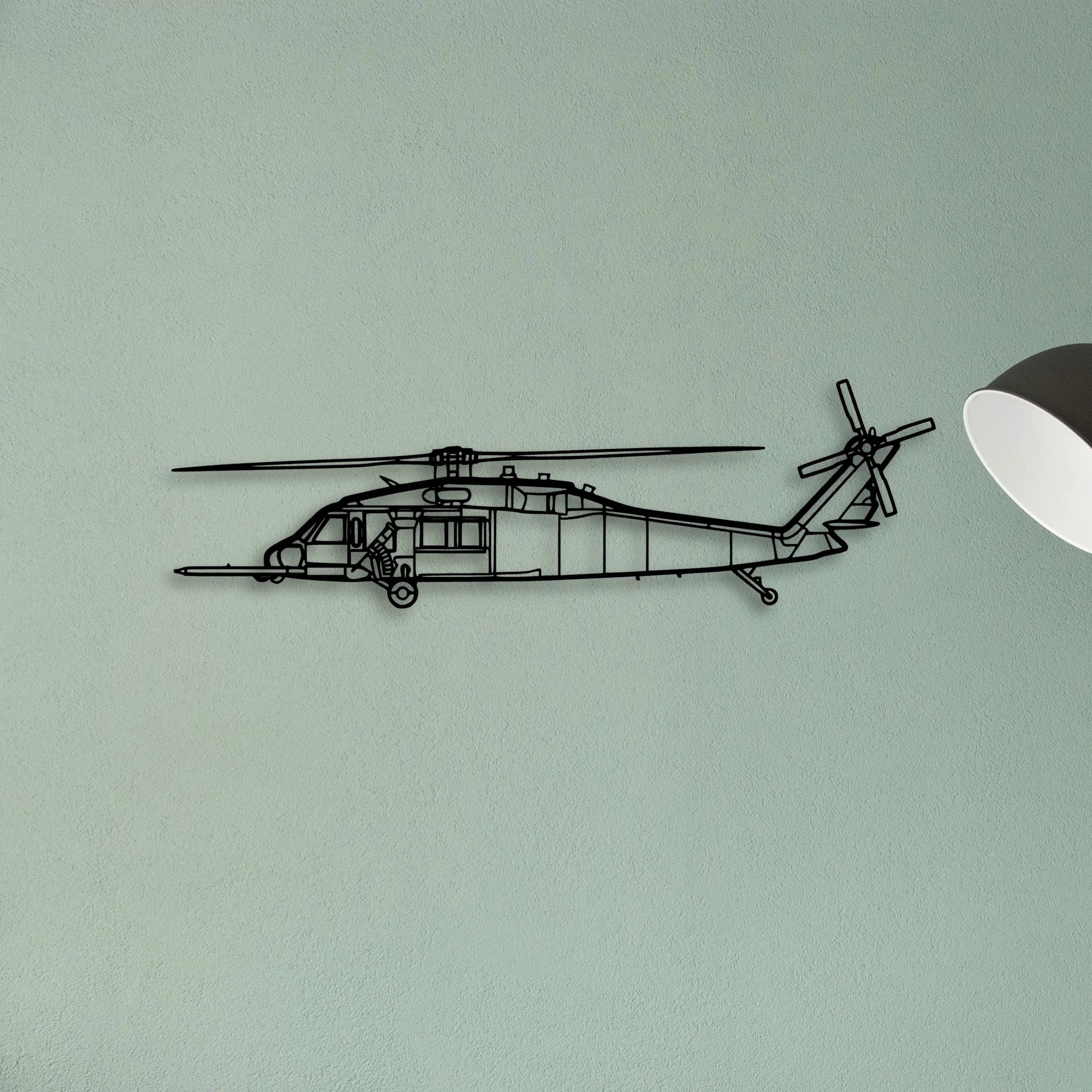 Model 18 Classic Aircraft Silhouette Metal Wall Art - Tinvibe