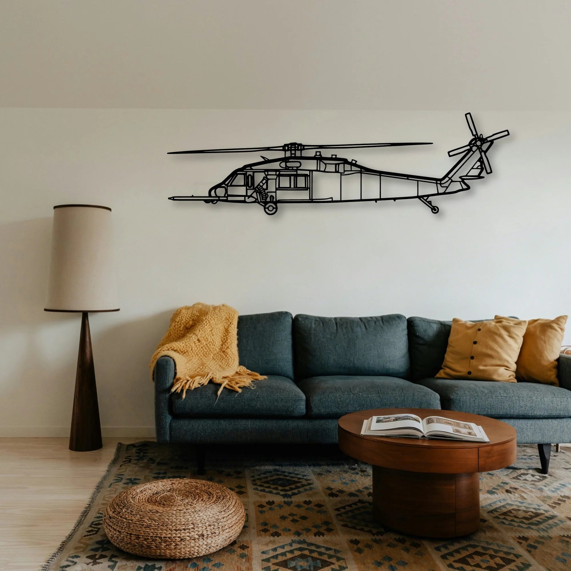 Model 18 Classic Aircraft Silhouette Metal Wall Art - Tinvibe