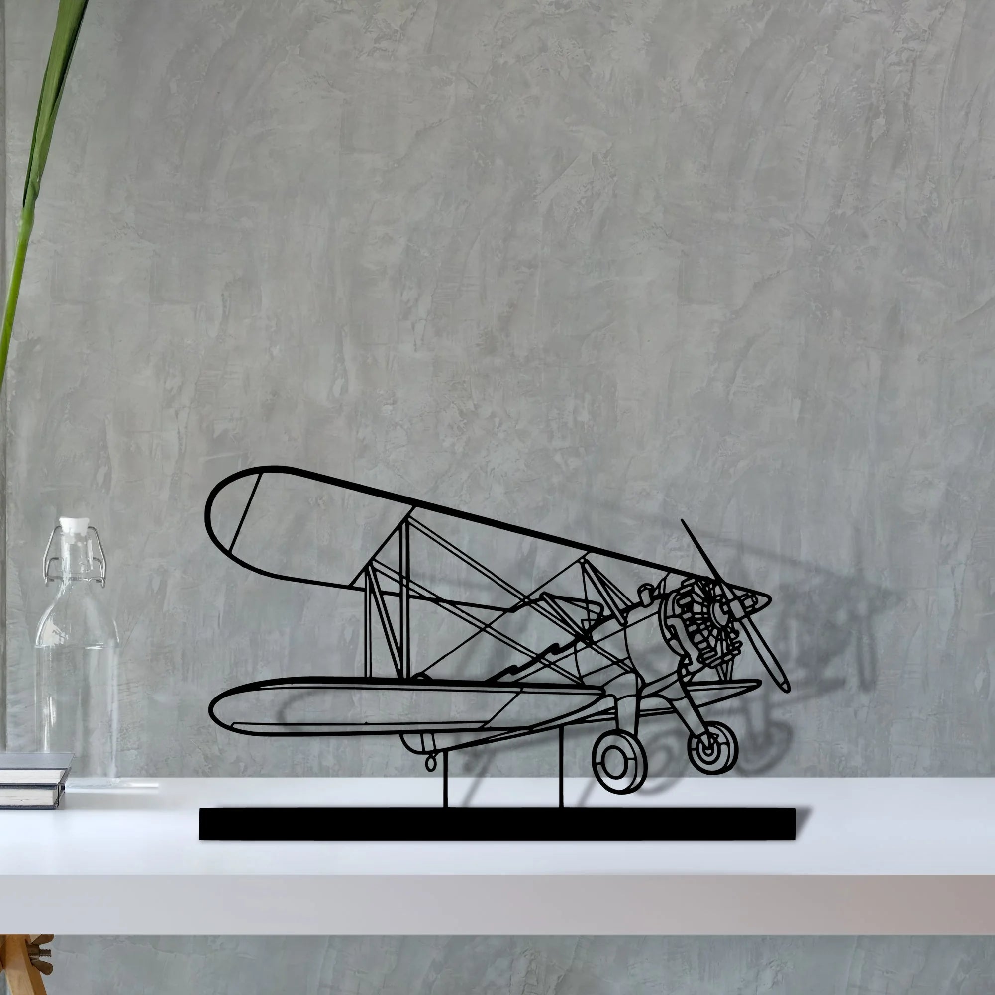 model-75-2 Silhouette Metal Art Stand - Tinvibe