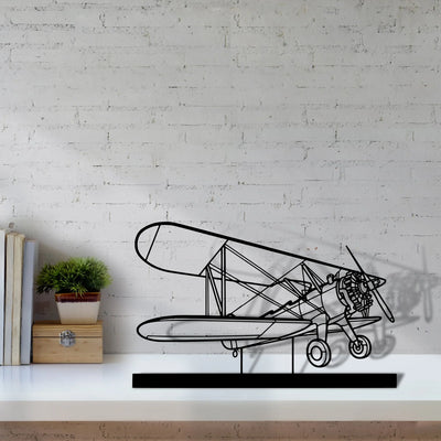 model-75-2 Silhouette Metal Art Stand - Tinvibe
